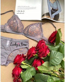 Купить Ashley Серый в интернет-магазине нижнего белья Lady's Lace.